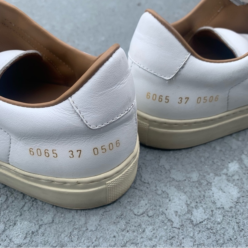 Woman Common Projects Achilles  Velcro Sneakers Size 7 - Picture 13 of 16